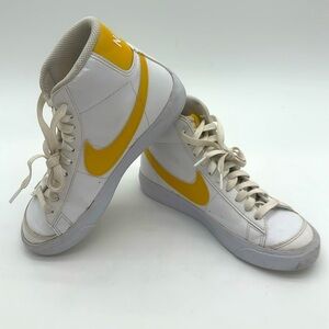 Nike Blazer Mid '77 ‘White Pecan Vivid Sulfur’ FJ4670-100 Youth Size 4.0